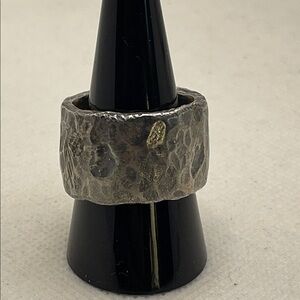 Buck Palmer Sterling Silver Oceans Regal Ring